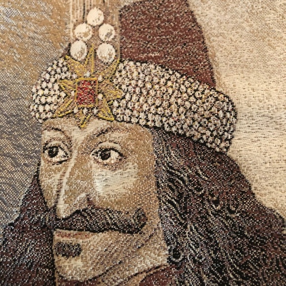 Romania Cosmetic Bag with Vlad Tepesh On It (Dracula) Purchased In Romania - Picture 3 of 4